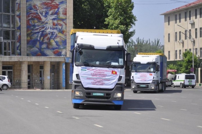 Uzbekistan sends second humanitarian aid to Kyrgyzstan