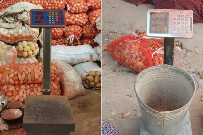 На региональных рынках Узбекистана выявлены факты обмана при взвешивании продуктов
