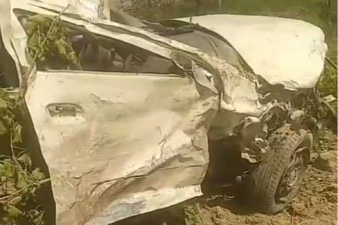Samarqandda qarama-qarshi yo‘nalishga chiqqan Cobalt majaqlanib ketdi