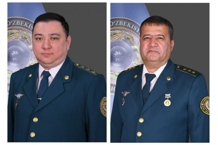 Тимур Холматов и Хусниддин Шамсутдинов возглавили управления в ГУВД Ташкента