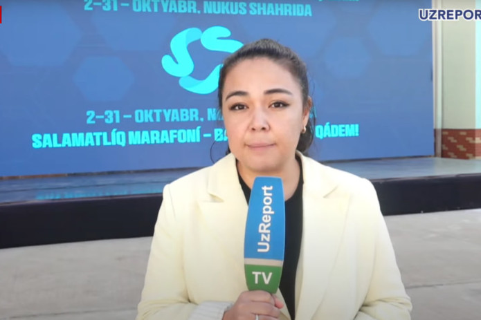Nukusda "Salomatlik marafoni"ga start berildi