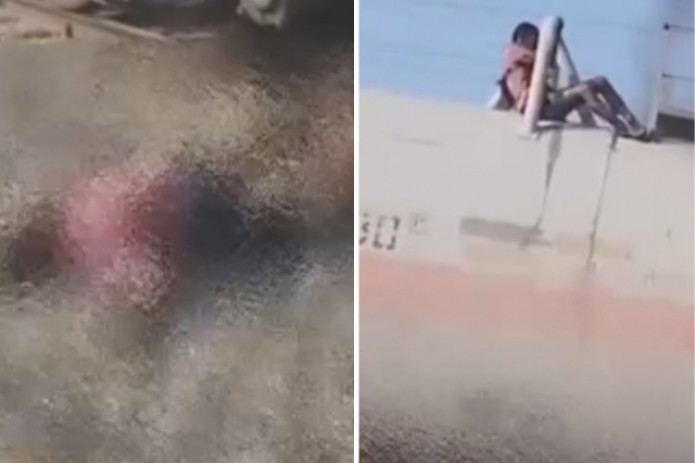 Andijonda temir yo‘ldagi sisternaga chiqib olgan erkakni tok urdi