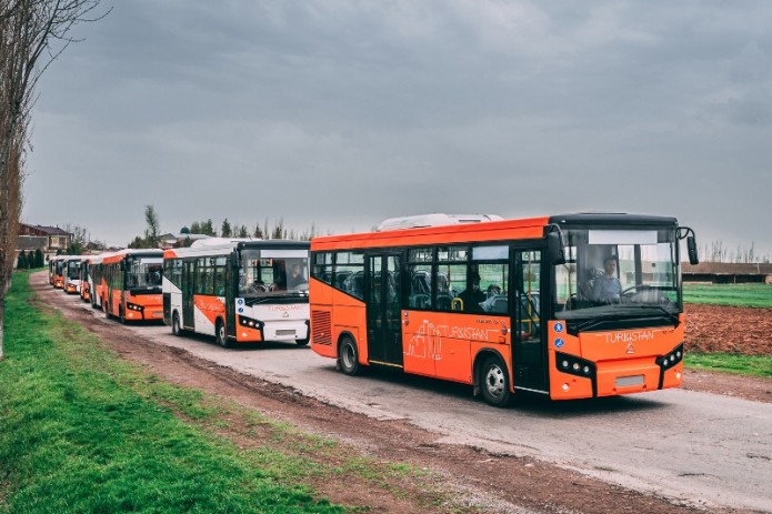 Самаркандские автобусы пополнили автобусный парк Казахстана