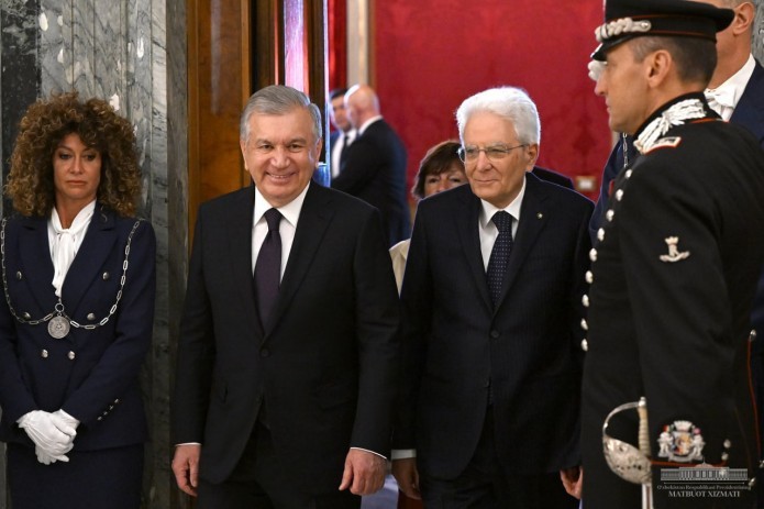 Italian President Visits Uzbekistan