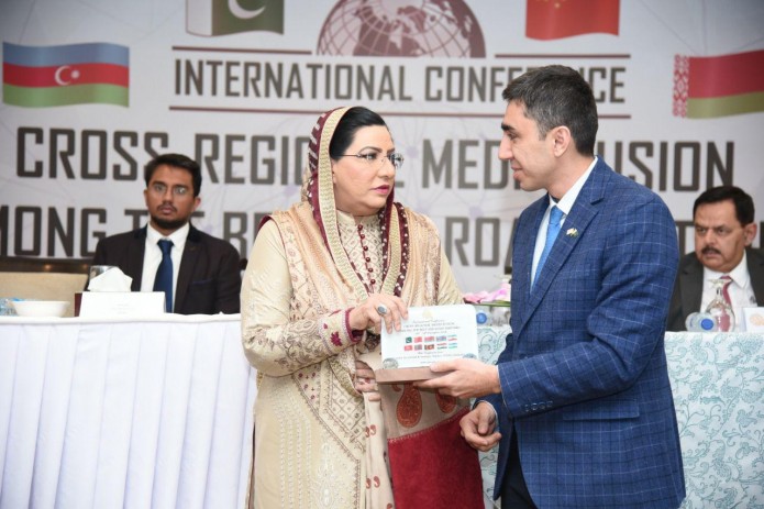 Editor-in-chief of UZREPORT TV addresses conference in Pakistan within "One belt, one road" initiative
