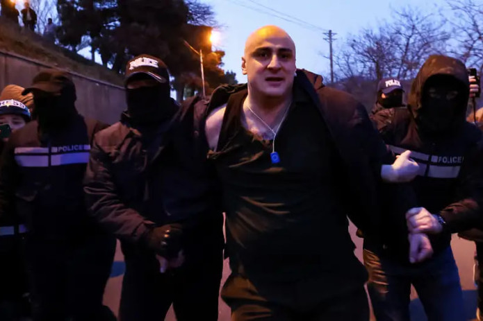 Gurjistonda muxolifat yetakchisi Nika Meliya qo‘lga olindi