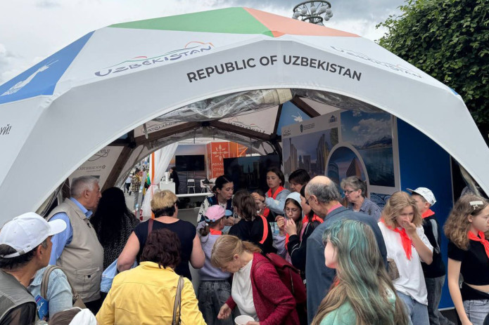 O‘zbekistonning milliy stendi Rossiyada “Путешествуй!” turizm forumida namoyish etildi