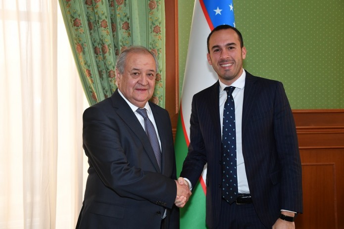 Абдулазиз Камилов принял заместителя министра иностранных дел Италии
