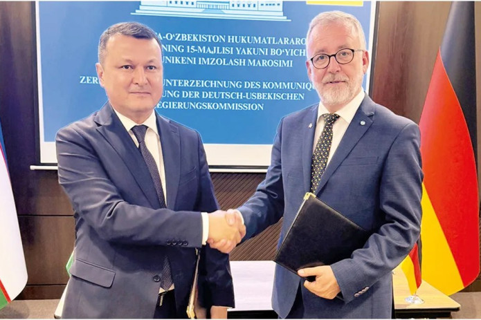 Toshkentda O'zbekistonda yashaydigan nemislar masalasi bo'yicha O'zbekiston-Germaniya hukumatlararo komissiyasining 15-majlisi bo'lib o'tdi