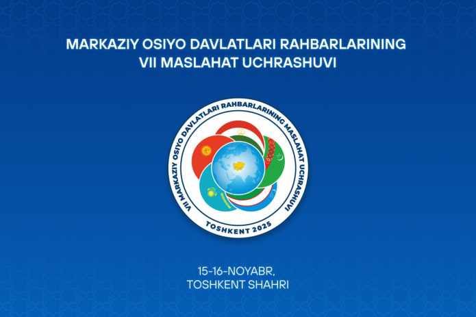 Toshkentda Markaziy Osiyo davlatlari rahbarlarining yettinchi Maslahat uchrashuvi bo‘lib o‘tadi