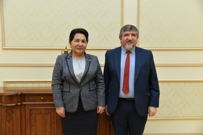 Tanzila Narbayeva Zeynal Gadjiyev bilan odam savdosi qurbonlarini yurtimizga qaytarish masalalarini muhokama qildi