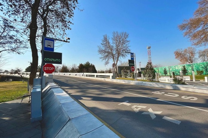 В Международном аэропорту Ташкента открыли въезд на эстакаду