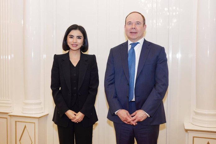 Saida Mirziyoyeva Moskvada Rossiya prezidenti Administratsiyasi rahbari Anton Vayno bilan uchrashuv o‘tkazdi