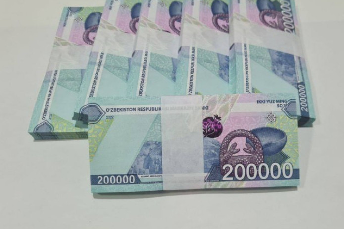 O‘zbekistonda 200 ming so‘m nominaldagi banknotlar ulushi oshdi, eski kupyuralar bosqichma-bosqich muomaladan chiqarilmoqda