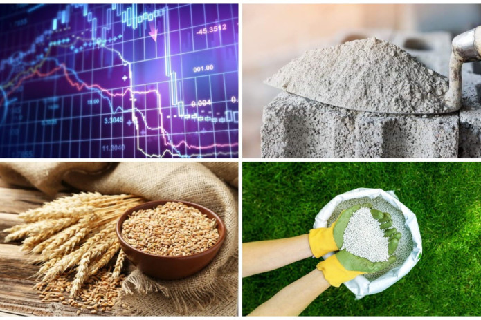 Birjada bir haftada 57 851 ta bitim tuzildi, sement, bug‘doy va karbamid narxi pasaydi