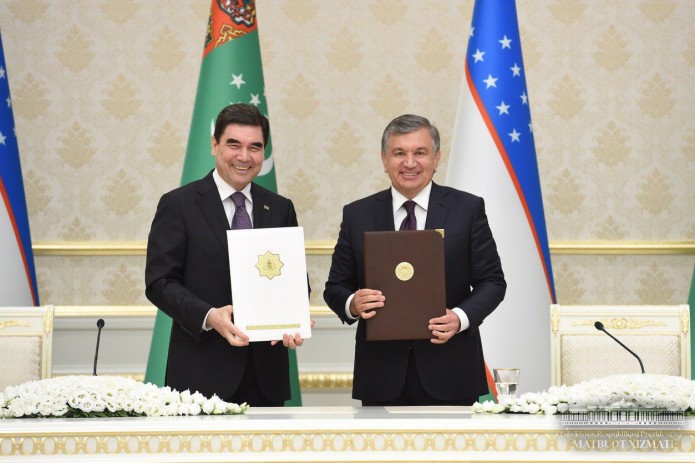 Узбекистан и Туркменистан подписали 17 документов