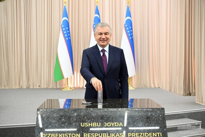 Shavkat Mirziyoyev Yangi Toshkent shahri qurilishiga tamal toshi qo‘ydi