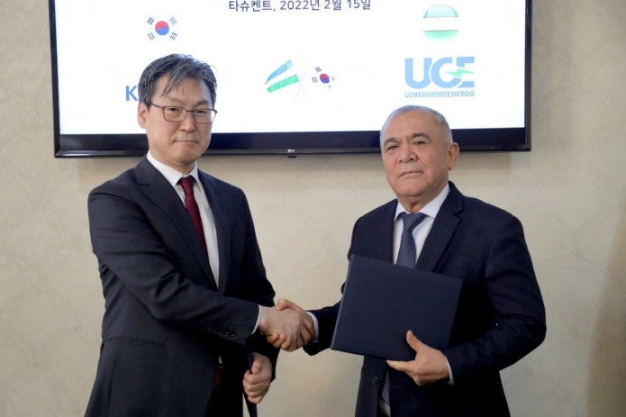 “O‘zbekgidroenergo” va Koreyaning “K-Water” korporatsiyasi o‘rtasida o‘zaro anglashuv Memorandumi imzolandi