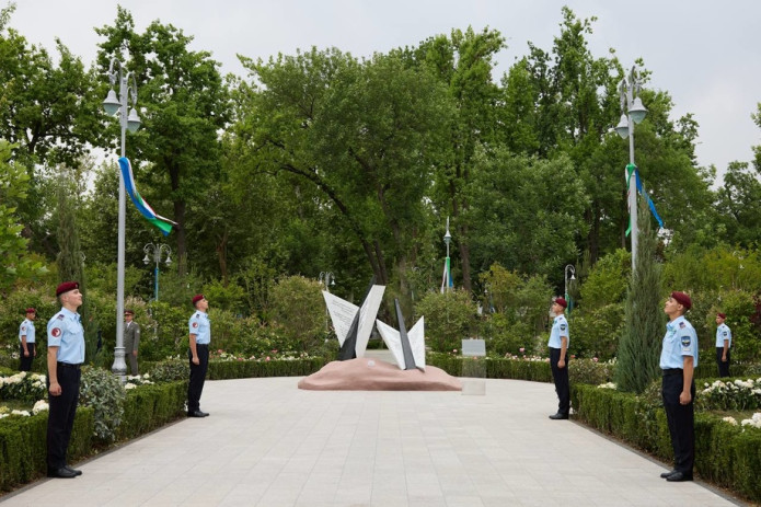 Toshkentdagi G‘alaba bog‘ida «Xotira nuri» nomli yangi majmua ochildi