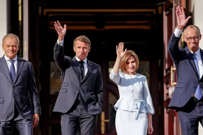 Yevropa yetakchilari Moldovani Putindan himoya qilishni va’da qildi