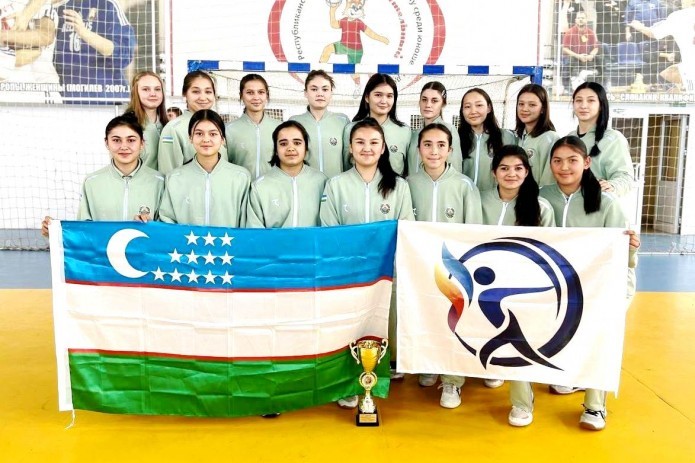 Uzbeks under 17 won prizes at the international handball tournament