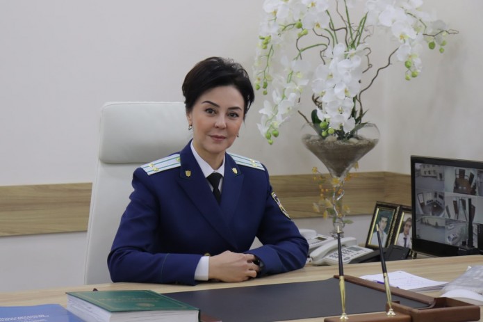 Nilufar Allabergenova Yakkasaroy tumani hokimi lavozimiga tayinlandi