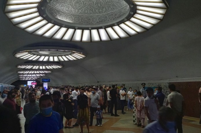 "Buyuk Ipak yo'li" metro bekatidagi noqulaylikka nima sabab bo'lgani aytildi