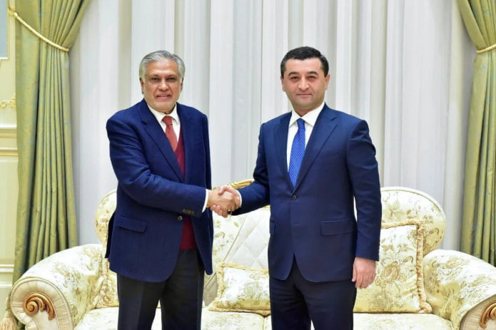 Baxtiyor Saidov Pokiston tashqi ishlar vaziri Muhammad Is'hoq Dar bilan telefon orqali muloqot qildi
