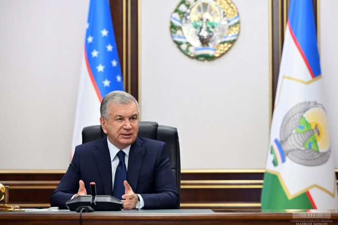 Shavkat Mirziyoyev Jahon savdo tashkilotiga a’zo bo‘lish jarayonlari va istiqbollariga oid taqdimot bilan tanishdi.