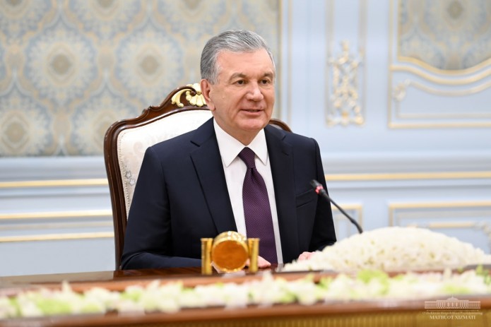 Shavkat Mirziyoyev Yevroosiyo iqtisodiy komissiyasi Hay’ati raisini qabul qildi