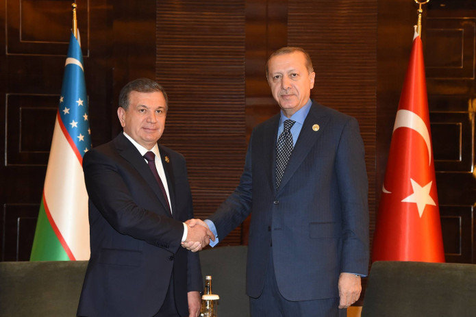 Shavkat Mirziyoyev Rejep Tayyip Erdog‘anni tug’ilgan kuni bilan tabrikladi