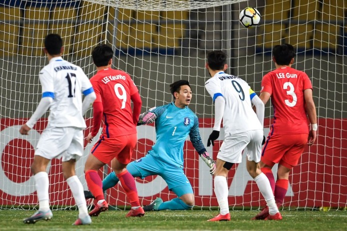 ЧА U-23: Сборная Узбекистана победила Южную Корею со счетом 4:1