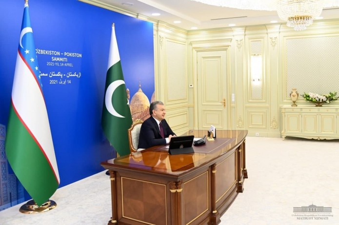 Состоялся саммит президента Шавката Мирзиёева и премьер-министра Пакистана Имрана Хана