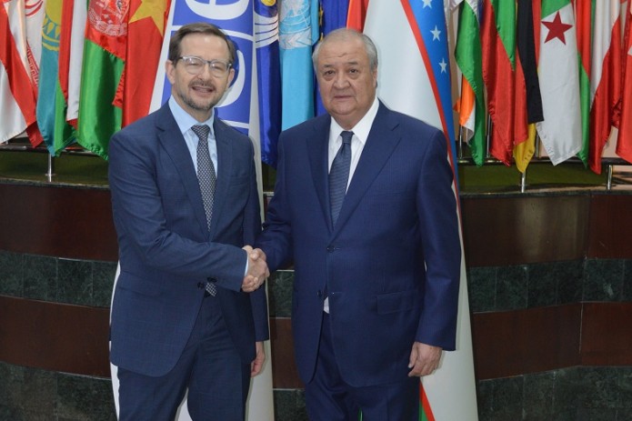 Министр иностранных дел Узбекистана встретился с главой ОБСЕ