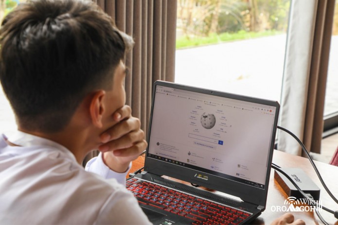 Uzbek language rank 1st in Central Asia by the number of articles on Wikipedia