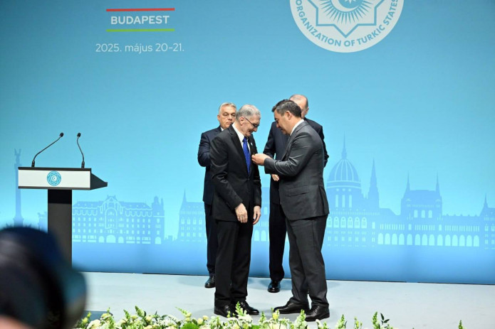 Aziz Sancar awarded Alisher Navoi international prize