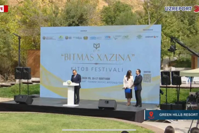 “Green Hills Resort” dam olish maskanida “Bitmas xazina” kitob festivali oʻtkazildi