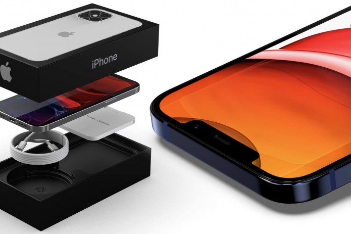 iPhone 12нинг қулоқчин ва қувватлагичсиз қутиси қандай кўринишда бўлади?