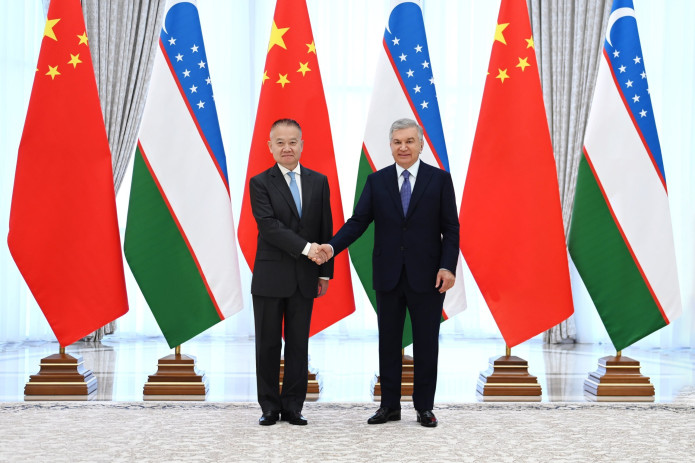 Shavkat Mirziyoyev Xitoy Xalq Respublikasi delegatsiyasini qabul qildi