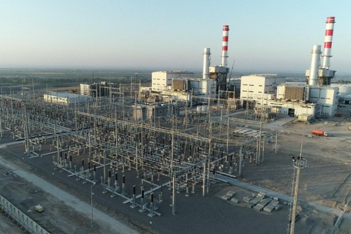 Парогазовые установки Туракурганской ТЭС вновь введены в эксплуатацию