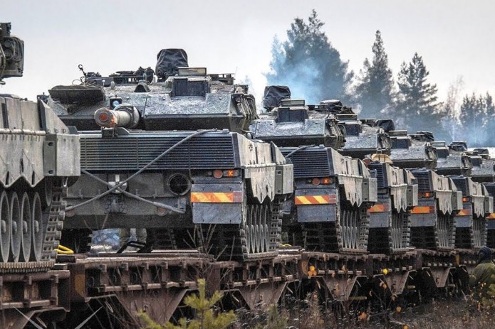 Ukraina elchisi Germaniyadan 110 ta Leopard 1A5 tanki yetkazib berilishini ma'lum qildi