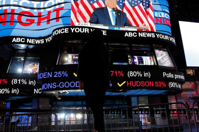 В Нью-Йорке прошли массовые беспорядки