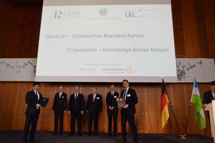 O'zsanoatqurulishbank подписал с немецкими банками соглашения на 285 млн. евро