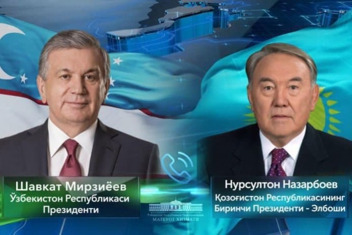 Shavkat Mirziyoyev Qozog'iston Respublikasining Birinchi Prezidenti – Elboshi Nursulton Nazarboyev bilan telefon orqali muloqot qildi