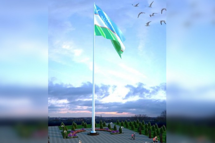 В Карши установят Государственный флаг стоимостью более 1,3 млрд. сумов