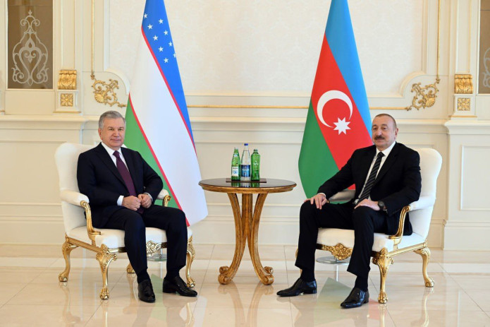 Shavkat Mirziyoyev va Ilhom Aliyev "Zagulba" qarorgohida tor doirada uchrashuv o'tkazdi