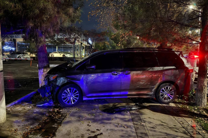 Toshkent teleminorasi qarshisida Toyota, Malibu-2 va Cobalt to‘qnashdi