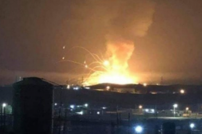 Jordan says arms depot explosion caused by electricity short, no reports of casualties