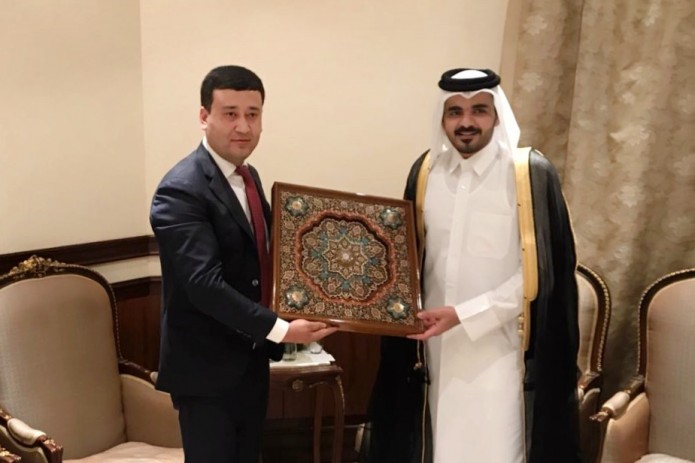 Умид Ахмаджонов в Дохе встретился с президентом НОК Катара