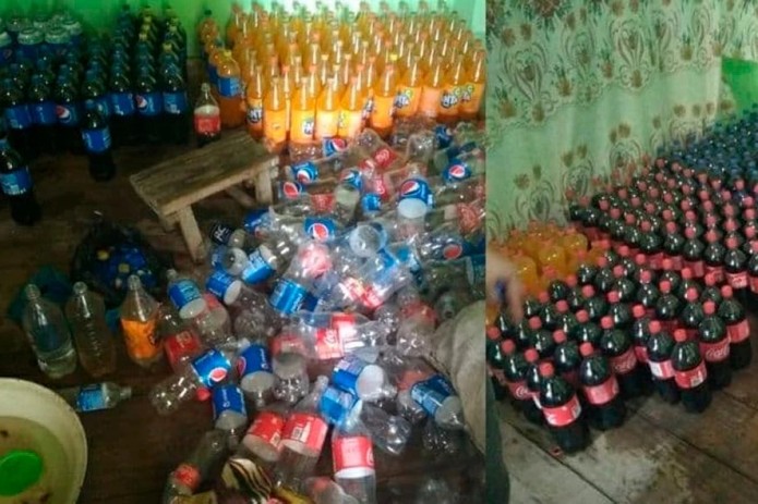 В Фергане обнаружили подпольный цех по производству Coca-Cola, Fanta и Pepsi